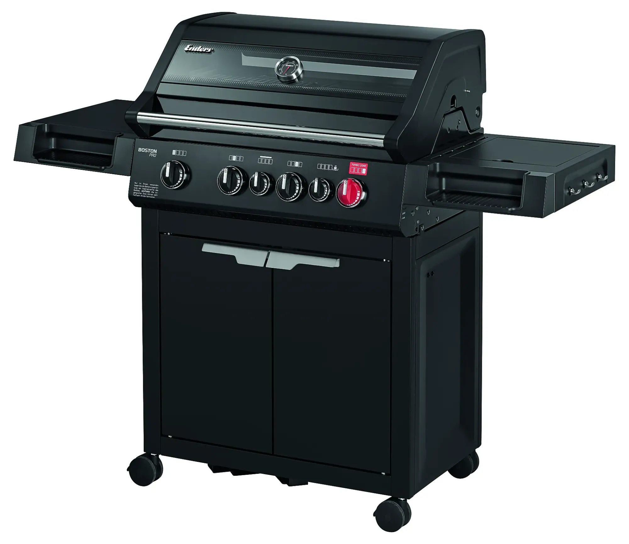 Gassgrill Boston Black 4 brenner-Enders Clearance