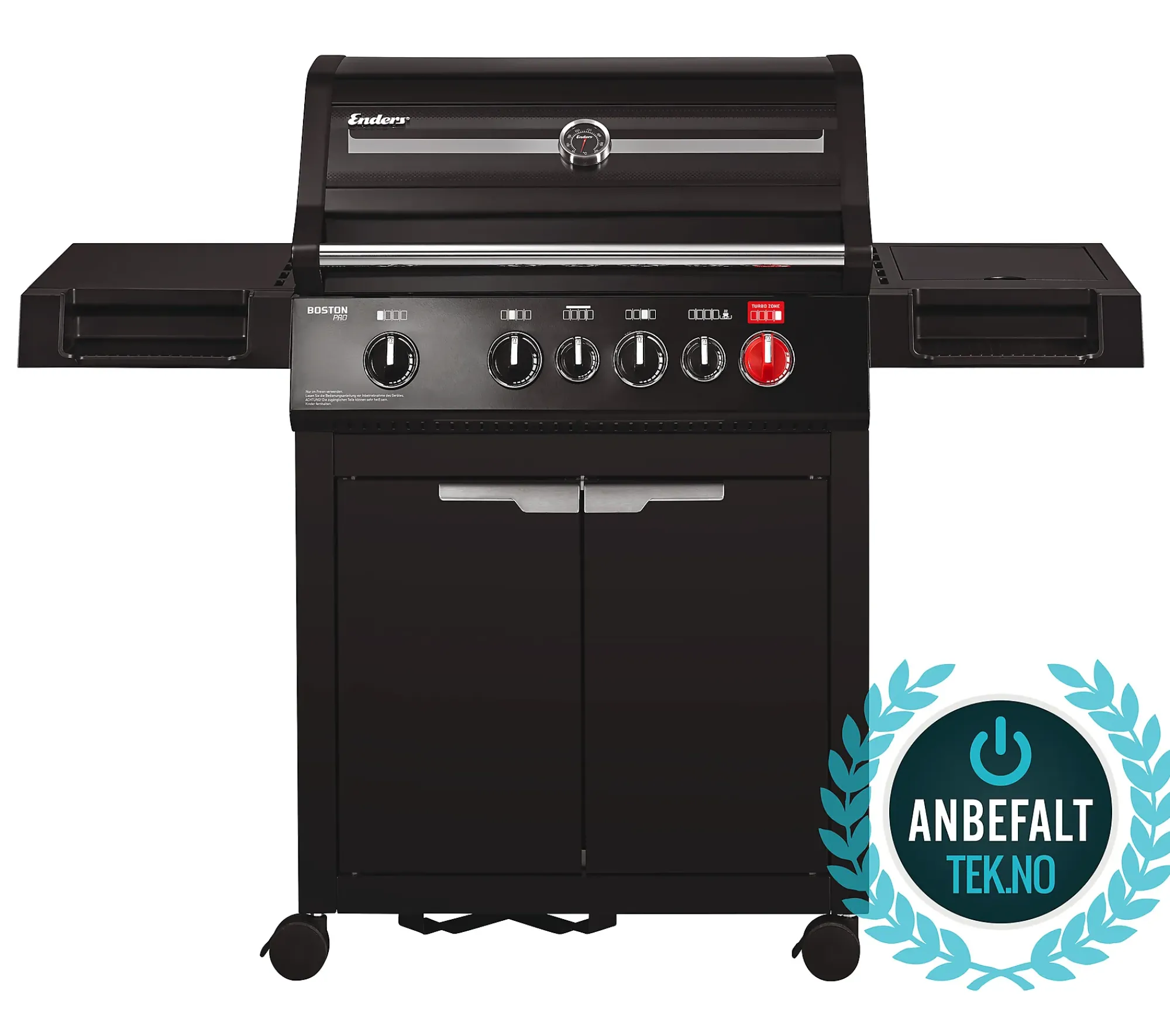 Gassgrill Boston Black 4 brenner-Enders Clearance