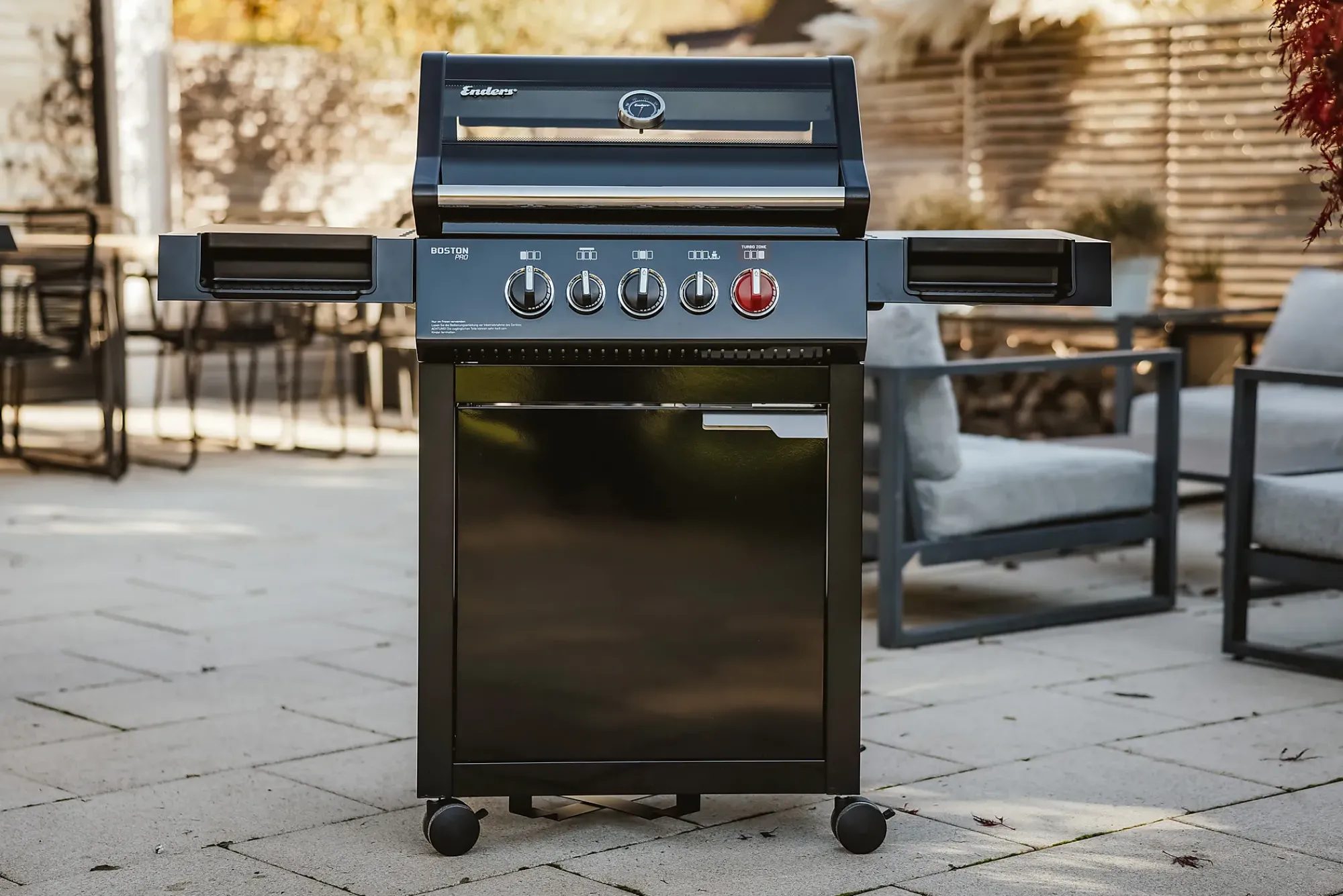 Gassgrill Boston Black 3 brenner-Enders Clearance