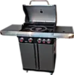 Gassgrill Rexon 4.1 med kokeplate på sidebordet-Landmann New