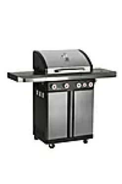 Gassgrill Rexon 4.1 med kokeplate på sidebordet-Landmann New