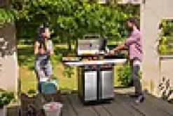 Gassgrill Rexon 4.1 med kokeplate på sidebordet-Landmann New