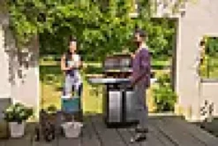 Gassgrill Rexon 4.1 med kokeplate på sidebordet-Landmann New