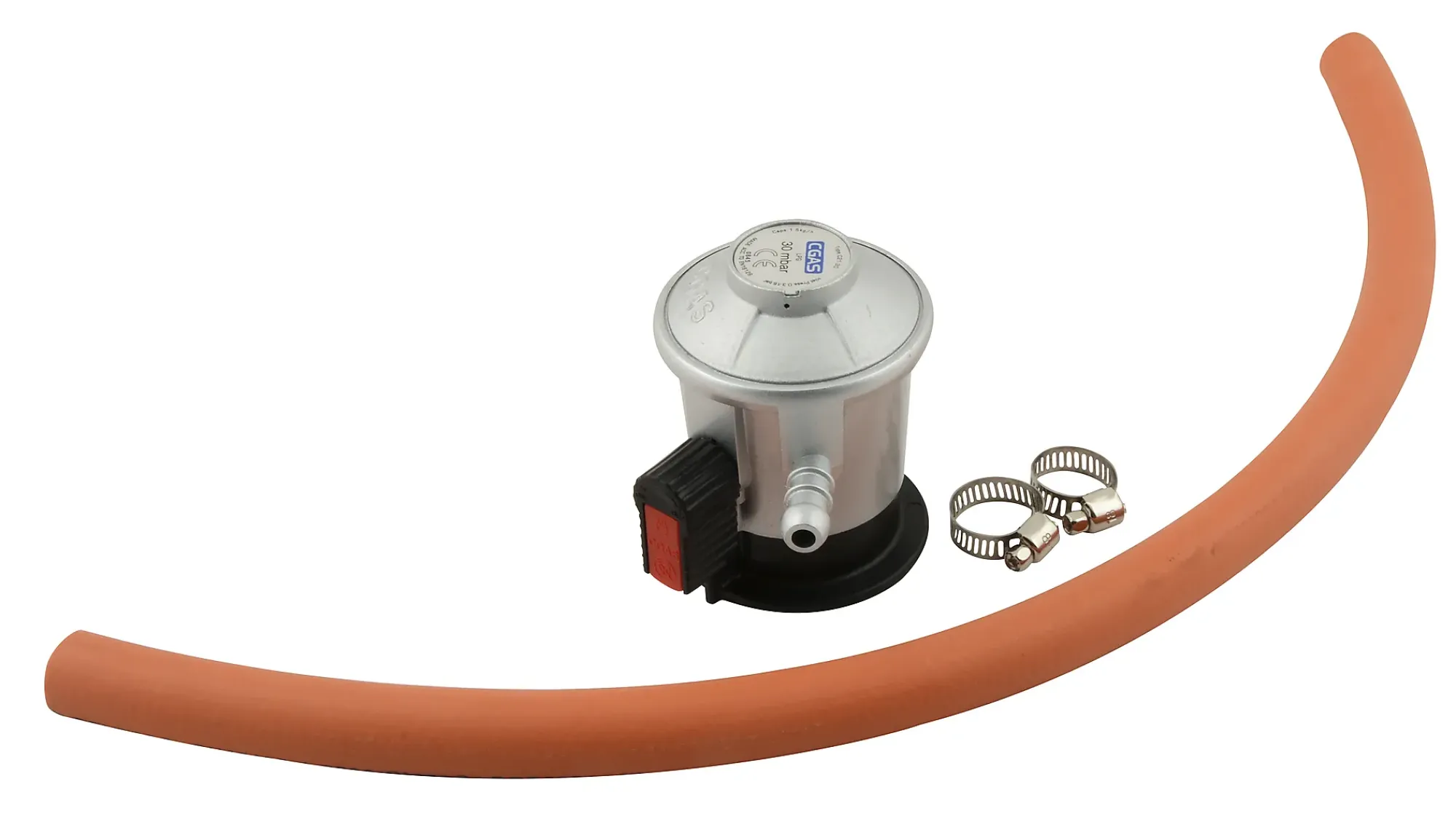 Gassregulatorsett 10mm med 1,5m slange- Sale