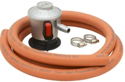 Gassregulatorsett 10mm med 1,5m slange- Sale
