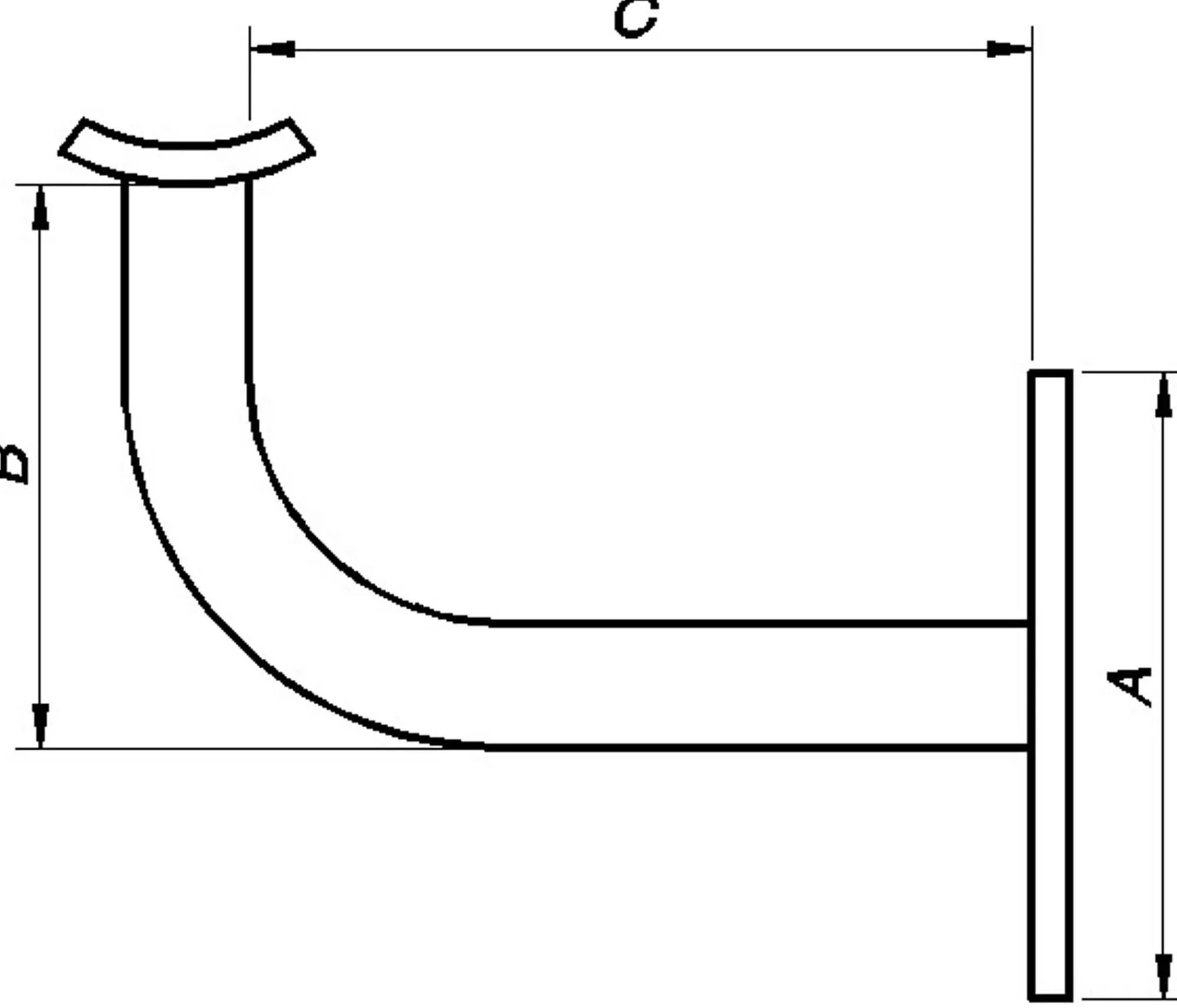 Gelenderholder PN 6610-Pn Beslag New