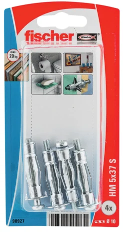 Gipsplateanker HM 5x37mm 4stk-Fischer Outlet