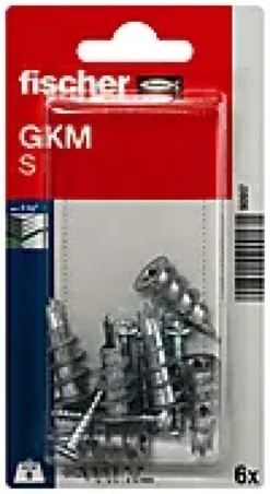 Gipsplateplugg Driva 1-12mm 6stk-Fischer Discount