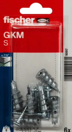 Gipsplateplugg Driva 1-12mm 6stk-Fischer Discount