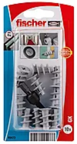 Gipsplugg GK 4-5mm 10stk-Fischer New