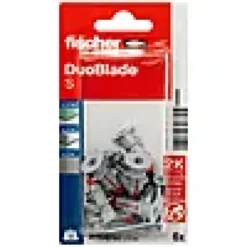 Gipsplugg 6xDuoblade 6xskruer-Fischer Hot