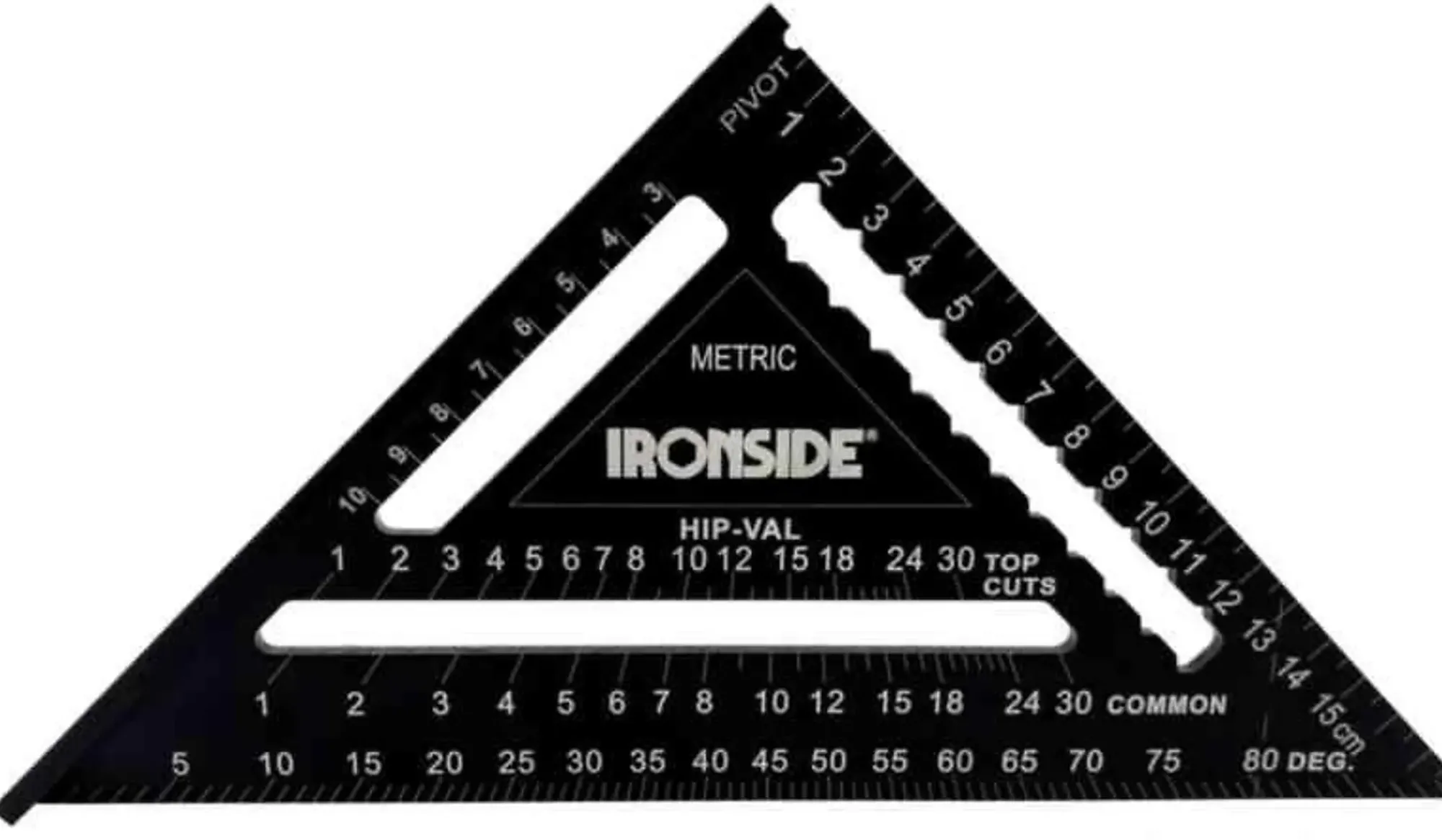 Gradvinkel 180x180mm Aluminium-Ironside Clearance