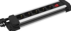 Grenuttak 5-veis jord 2m alu med bryter-Gelia Outlet