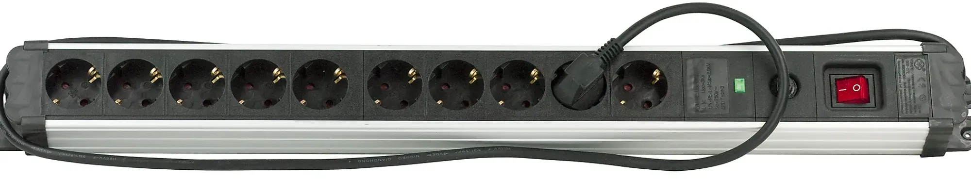Grenuttak 10V Jord 3G1.5 2M Alu-Gelia Outlet