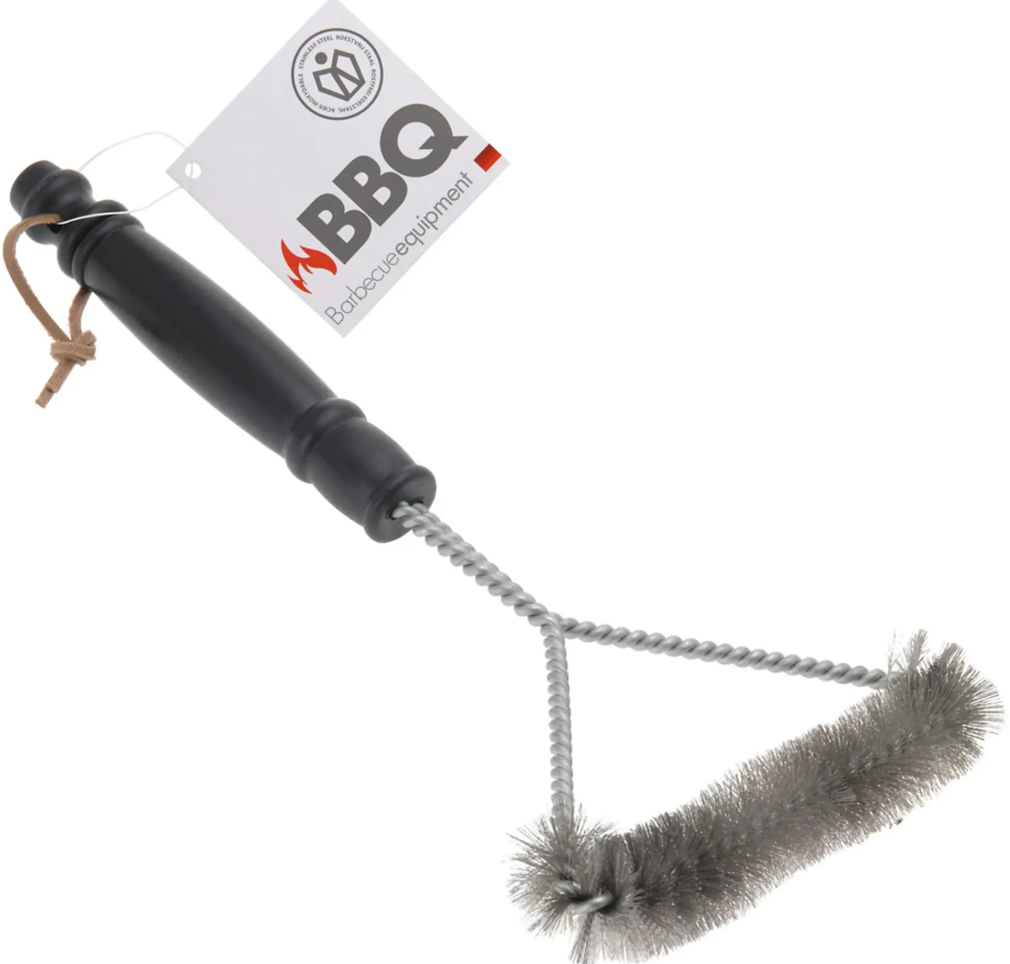 Grillbørste triangel 30cm-Ki New