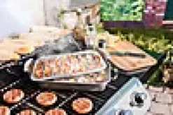 Grillplate 22x42,5x5cm-Char Broil New