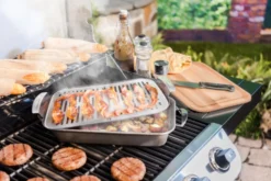 Grillplate 22x42,5x5cm-Char Broil New
