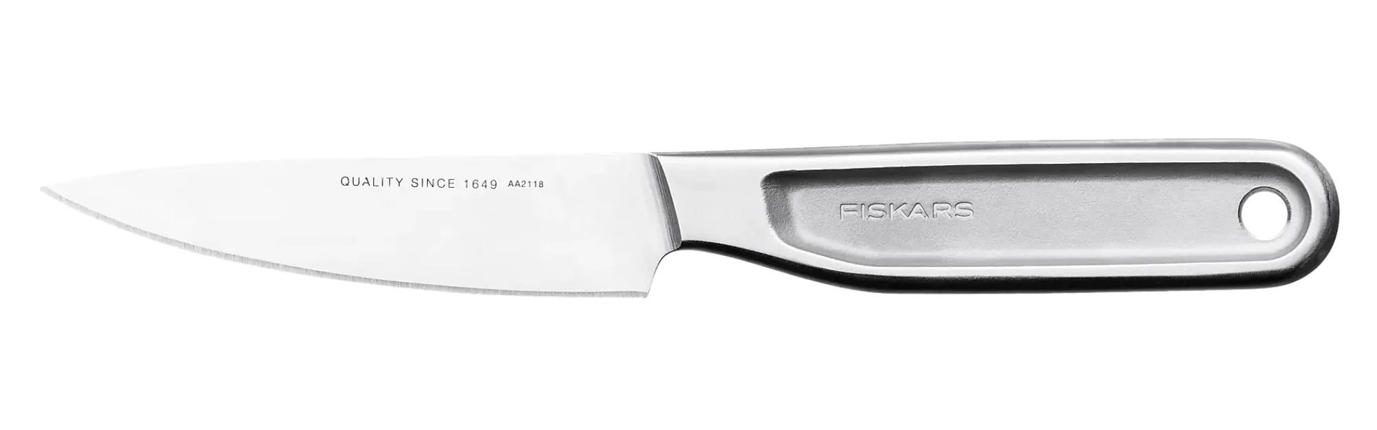 GRØNNSAKSKNIV 10CM ALL STEEL-Fiskars Hot