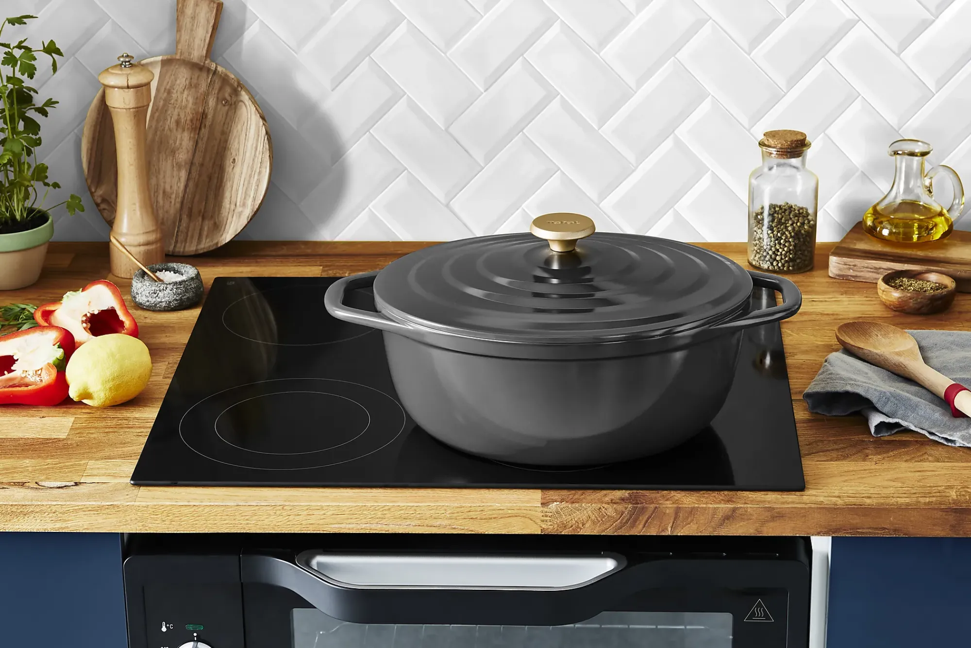 Gryte Air oval 30cm 5,7l-Tefal Clearance