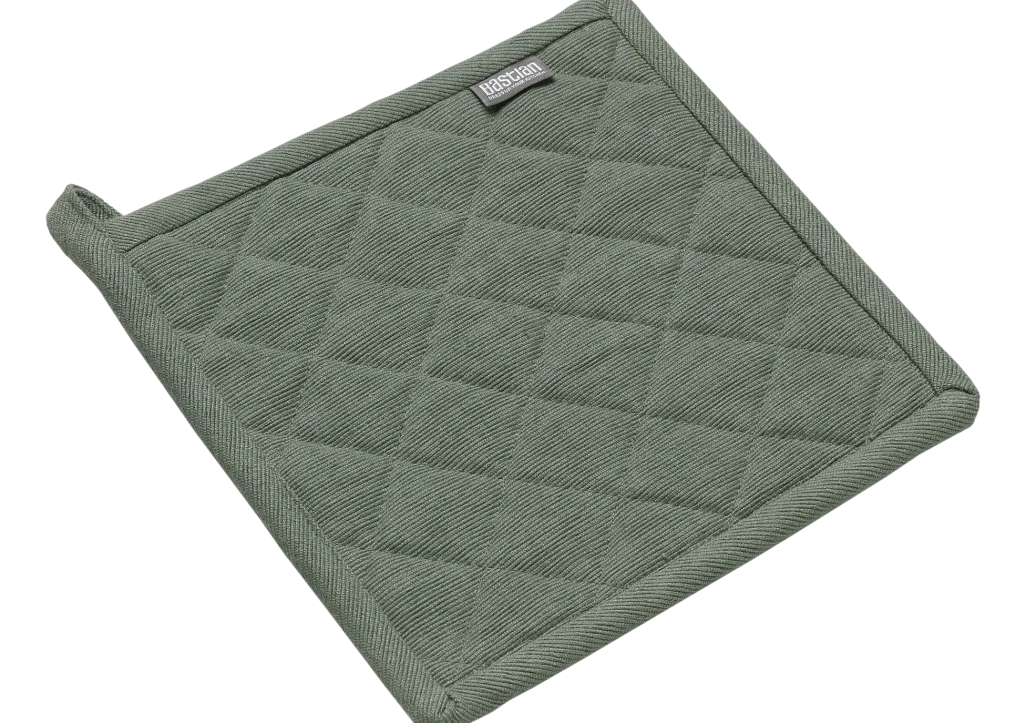 Gryteklut oliven 22,5x22,5cm-Bastian tekstil