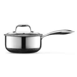 Gryte med glasslokk 2,8l hybrid-Hexclad Outlet
