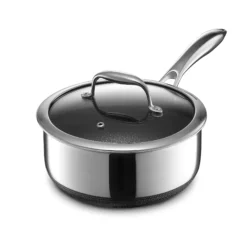 Gryte med glasslokk 2,8l hybrid-Hexclad Outlet