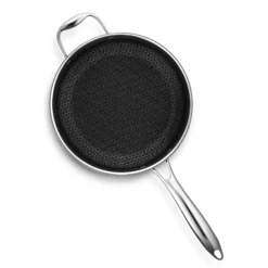 Gryte med glasslokk 4,7l hybrid-Hexclad Discount