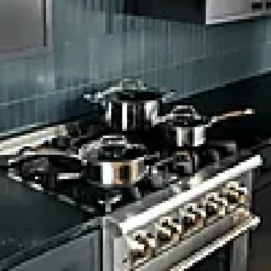 Grytesett hybrid med 3 gryter og 3 lokk-Hexclad Discount