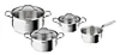Grytesett Intuition med lokk 4 deler-Tefal
