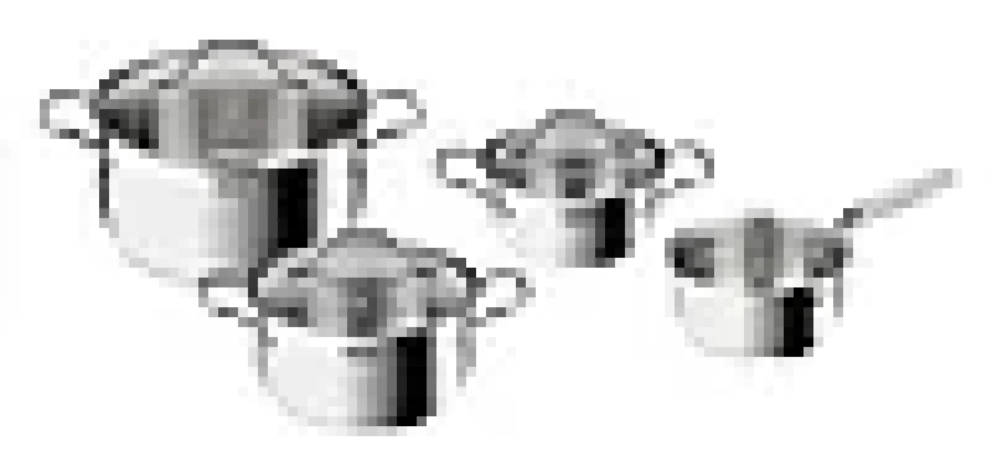 Grytesett Intuition med lokk 4 deler-Tefal