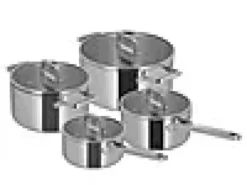 Grytesett med lokk 4 deler Edge 3-ply 1,5l 2,3l 3,4l 5,2l-Invite Discount