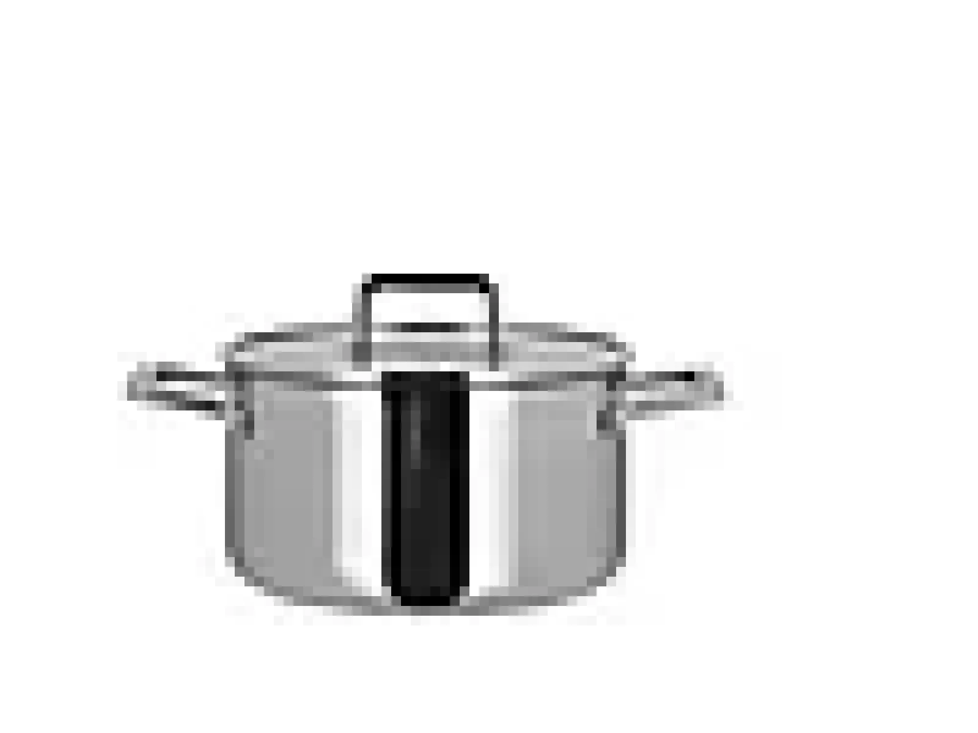Grytesett med lokk 4 deler Edge 3-ply 1,5l 2,3l 3,4l 5,2l-Invite Discount