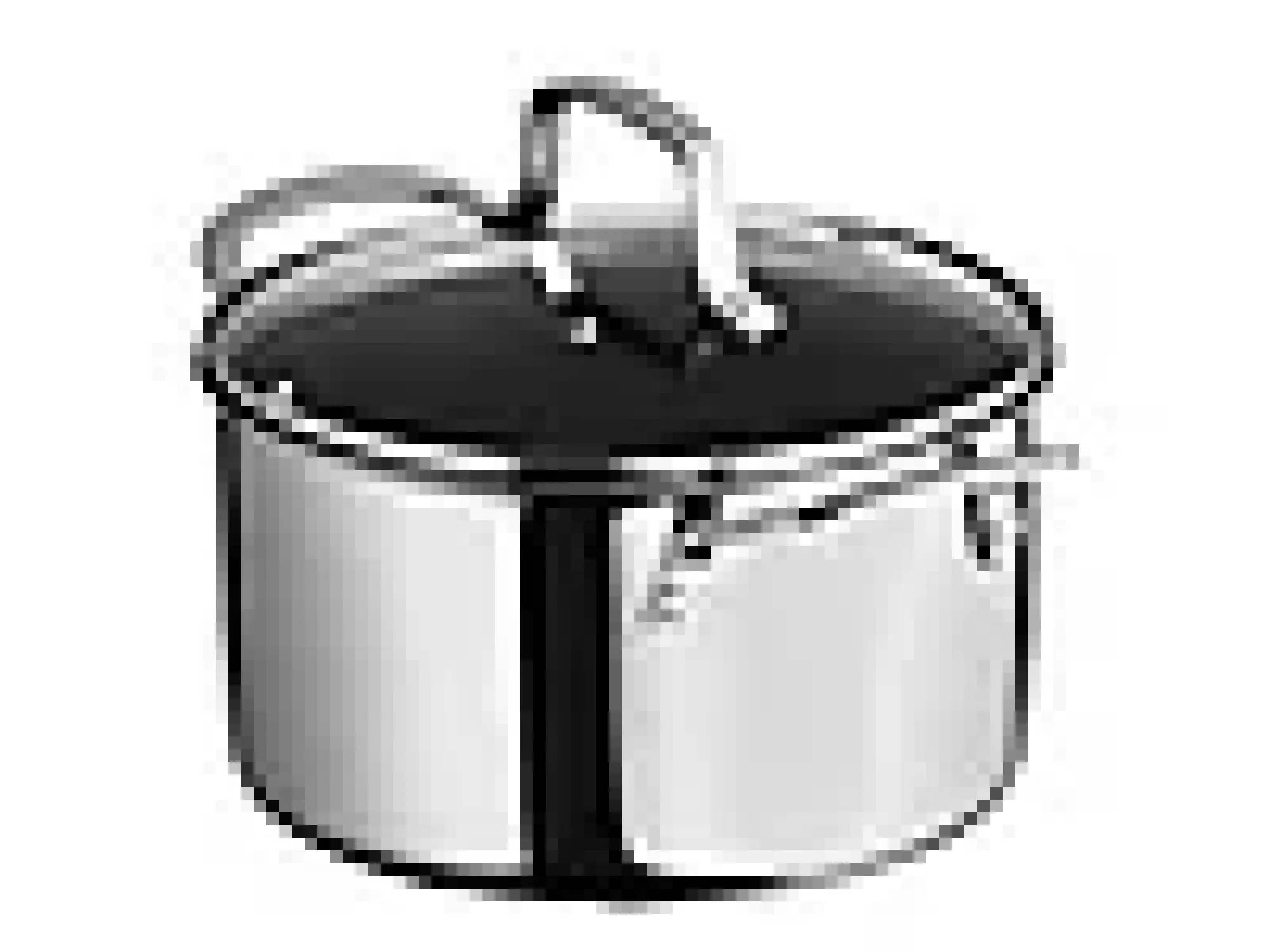 Grytesett med lokk 2,1l/3,3l/5,3l 3-Ply Premium Hybrid-Invite Hot