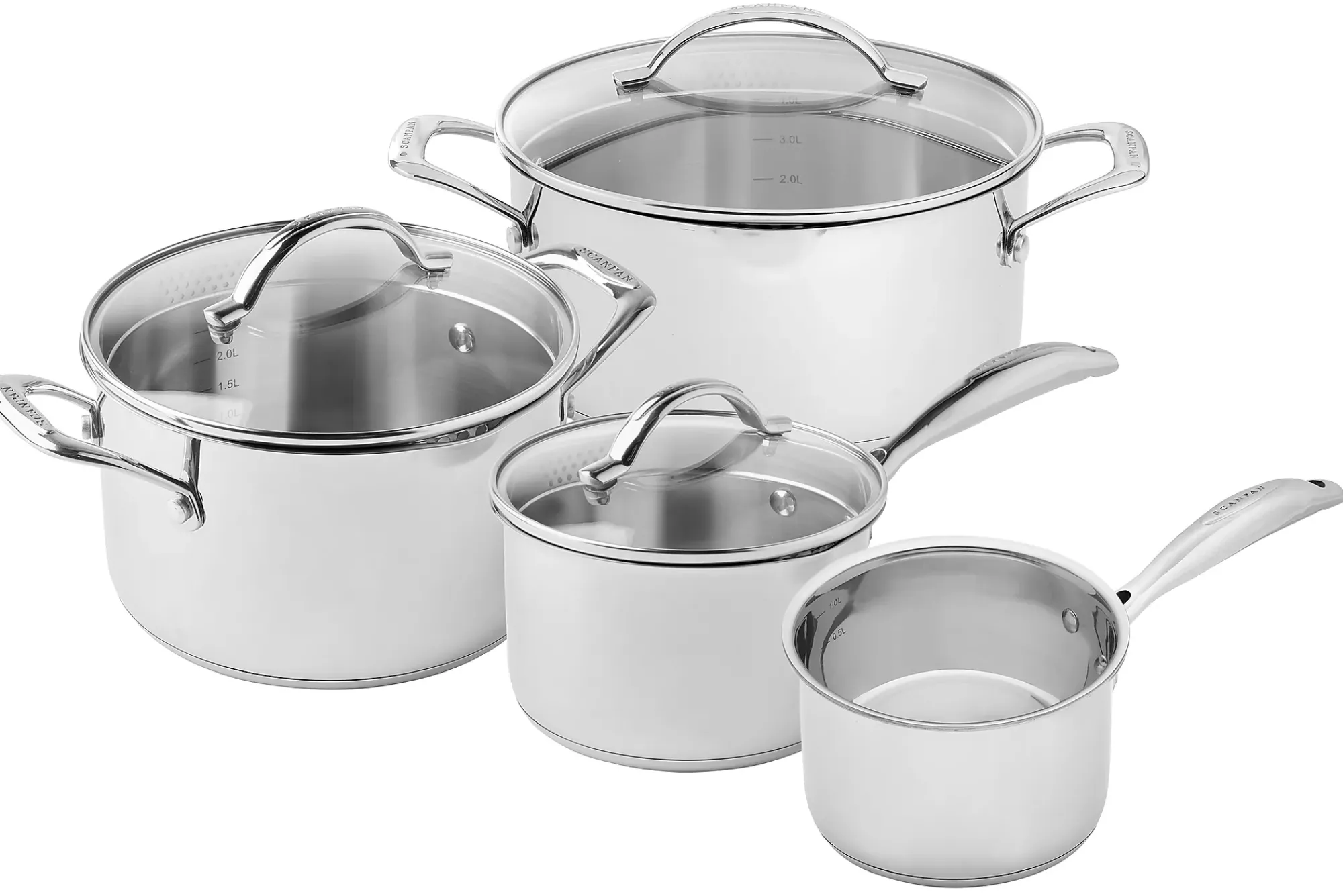Grytesett STS 1,2l/1,8l/3,4l/4,8l rf-Scanpan