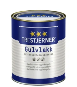 Gulvlakk oljebasert blank 0,75l-Trestjerner Discount