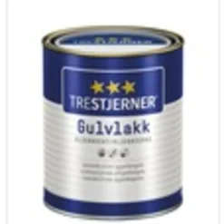 Gulvlakk oljebasert silkematt 0,75l-Trestjerner