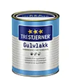 Gulvlakk vannbasert halvblank 0,75l-Trestjerner Best
