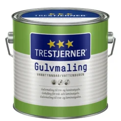 Gulvmaling blank A-Base 2,7l-Trestjerner Hot