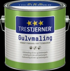 Gulvmaling halvblank A-Base 2,7l-Trestjerner Best