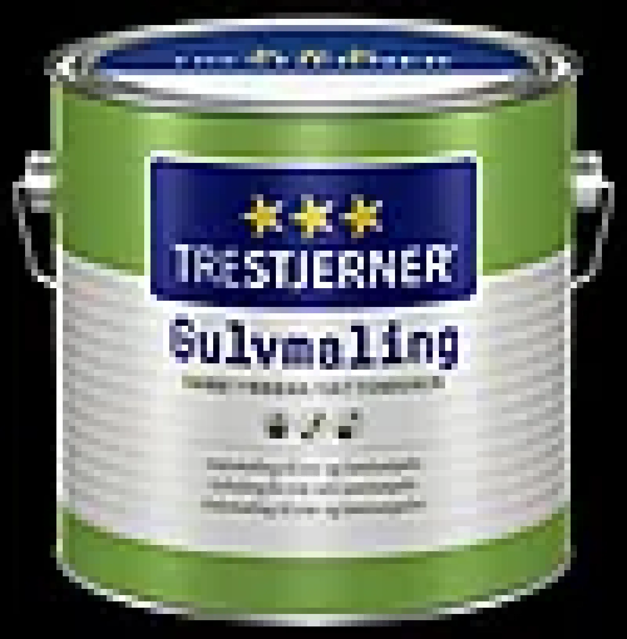 Gulvmaling halvblank hvit 3l-Trestjerner Outlet