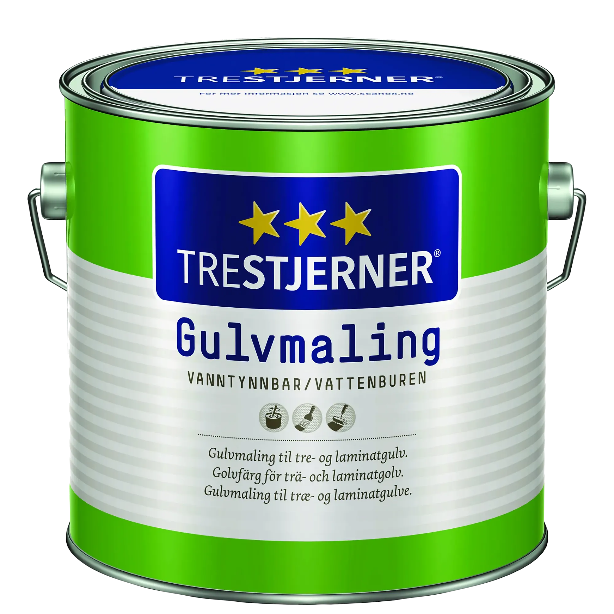 Gulvmaling matt C-Base 2,7l-Trestjerner Discount