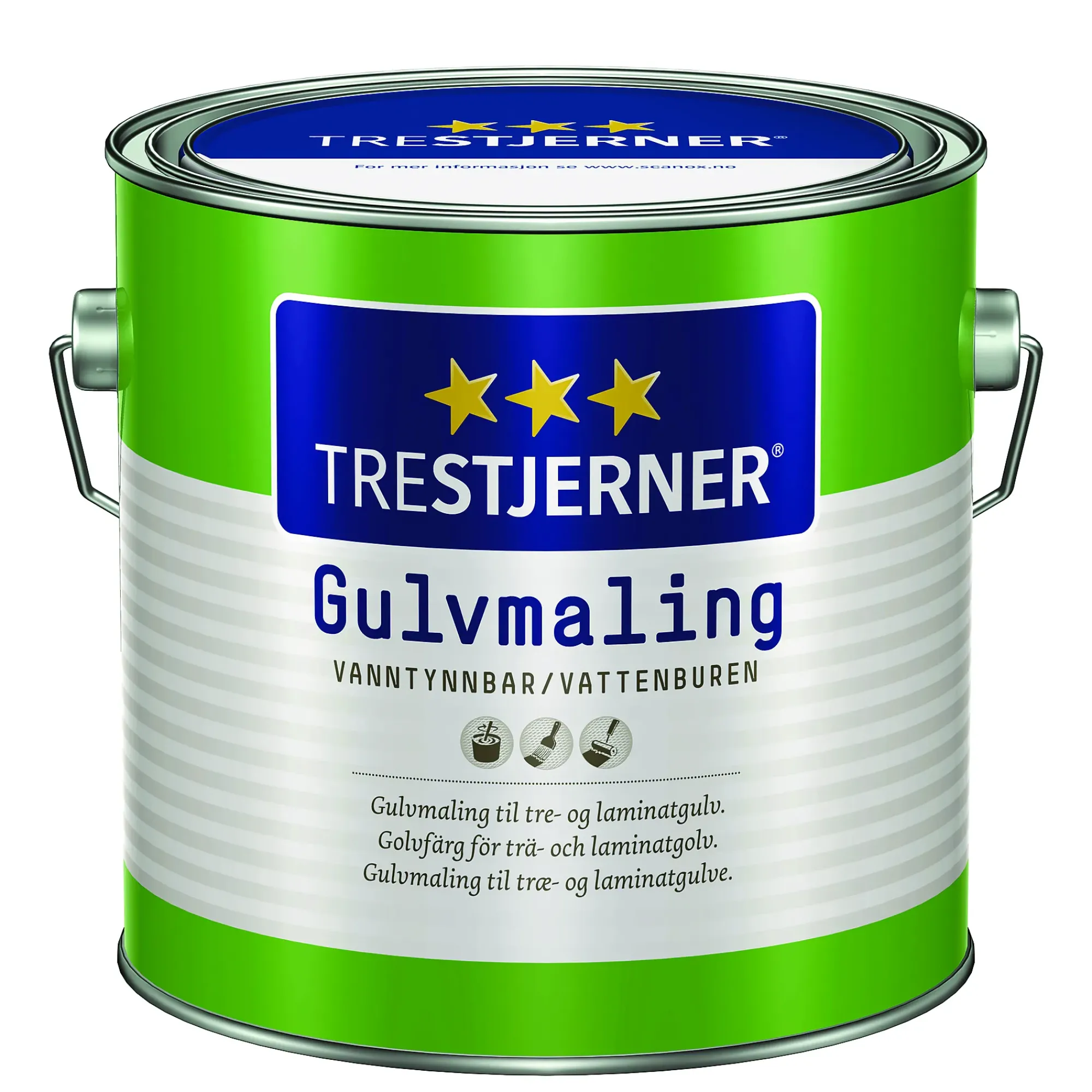 Gulvmaling matt C-Base 2,7l-Trestjerner Discount