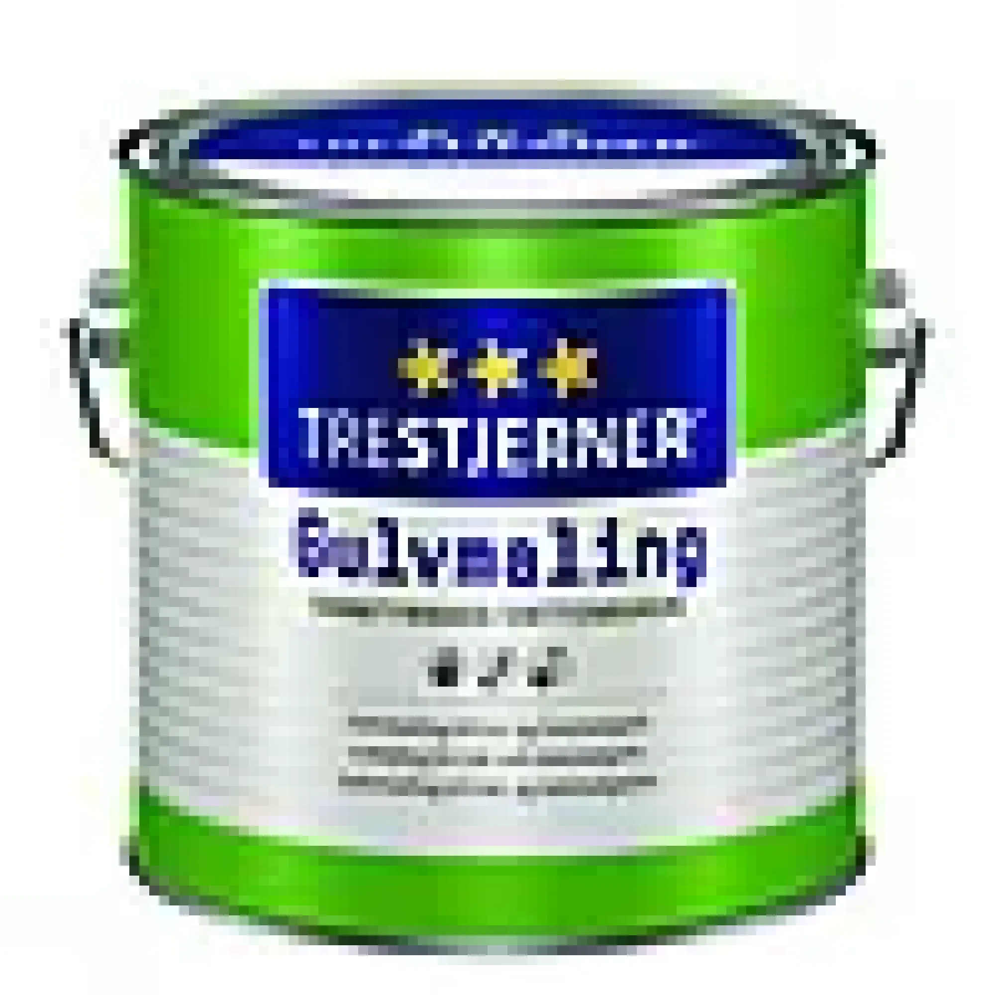 Gulvmaling matt hvit 3l-Trestjerner Sale