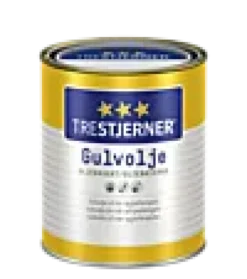 Gulvolje hvit 0.68l-Trestjerner Outlet