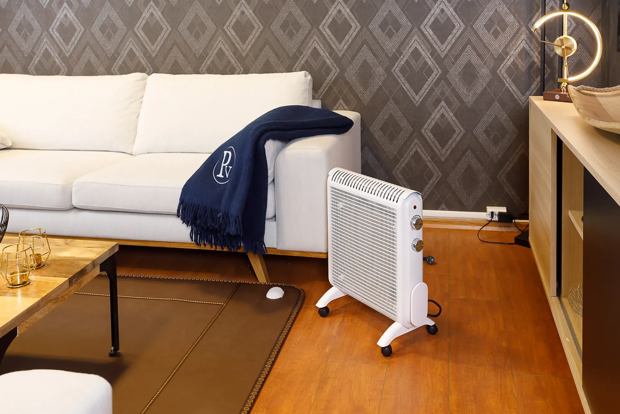 Gulvovn frittstående Provida II 2000w-Booster