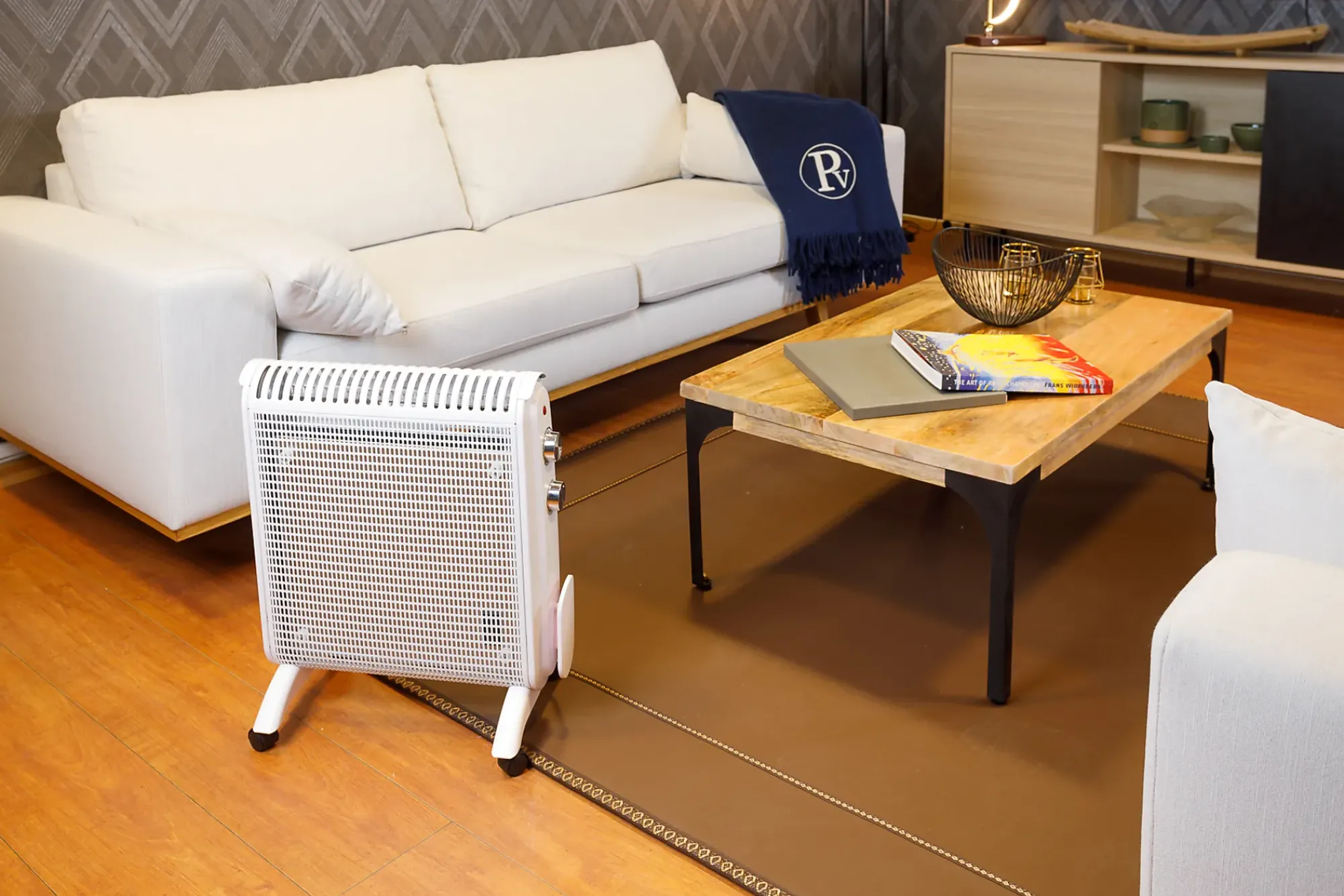 Gulvovn frittstående Provida II 2000w-Booster