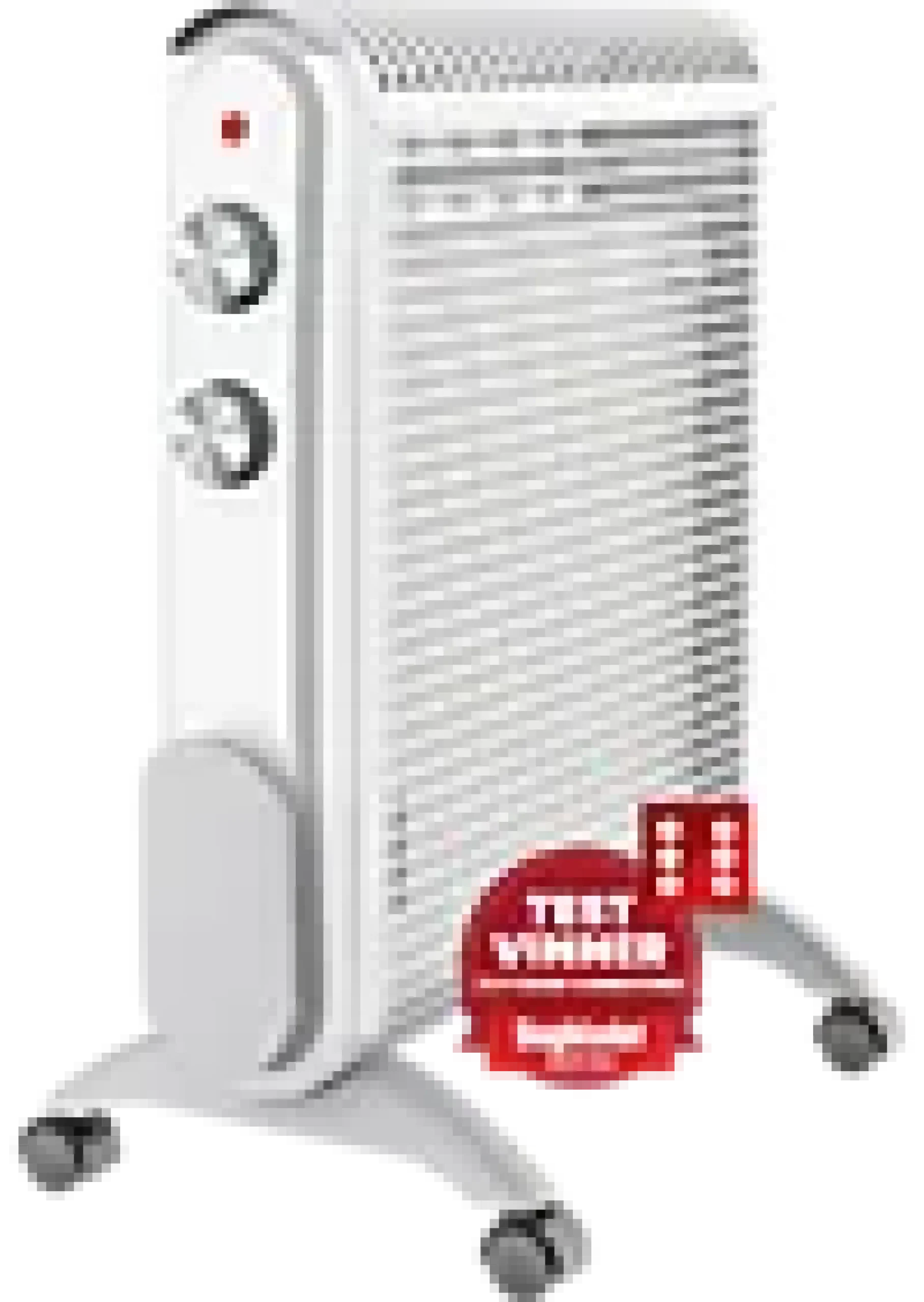 Gulvovn frittstående Provida II 2000w-Booster