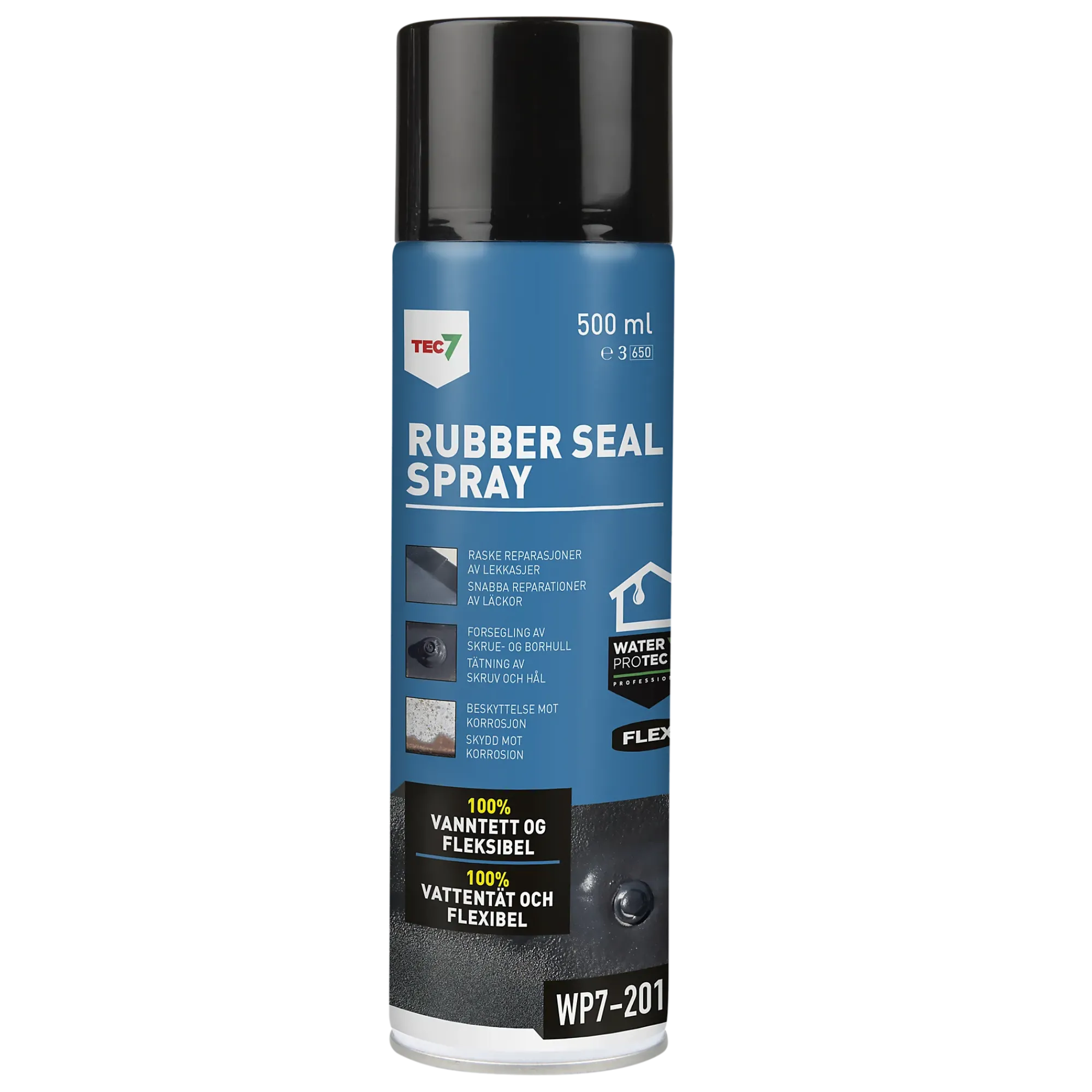 Gummiforsegling Spray 500ml-Tec7 New