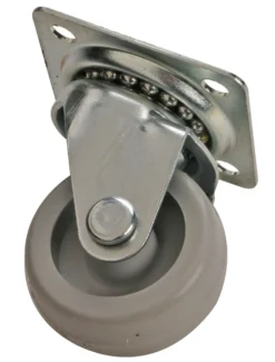 GUMMIHJUL DREIELIG 35MM GRÅ-Pn Beslag Clearance
