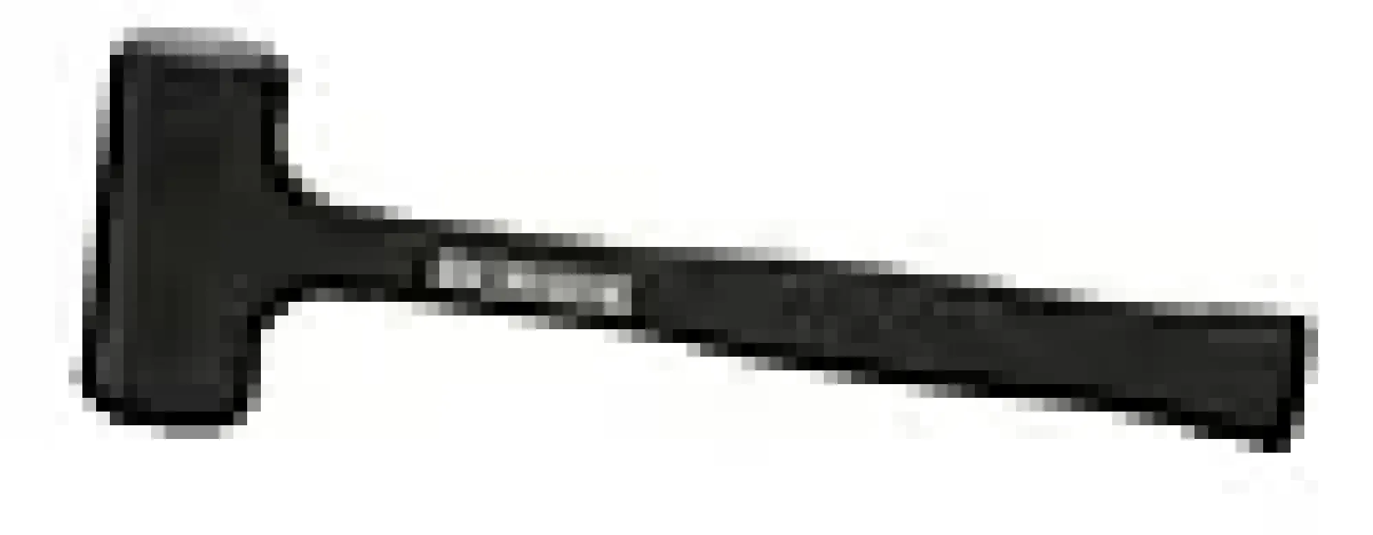 Gummiklubbe 55mm 1050g-Ironside New